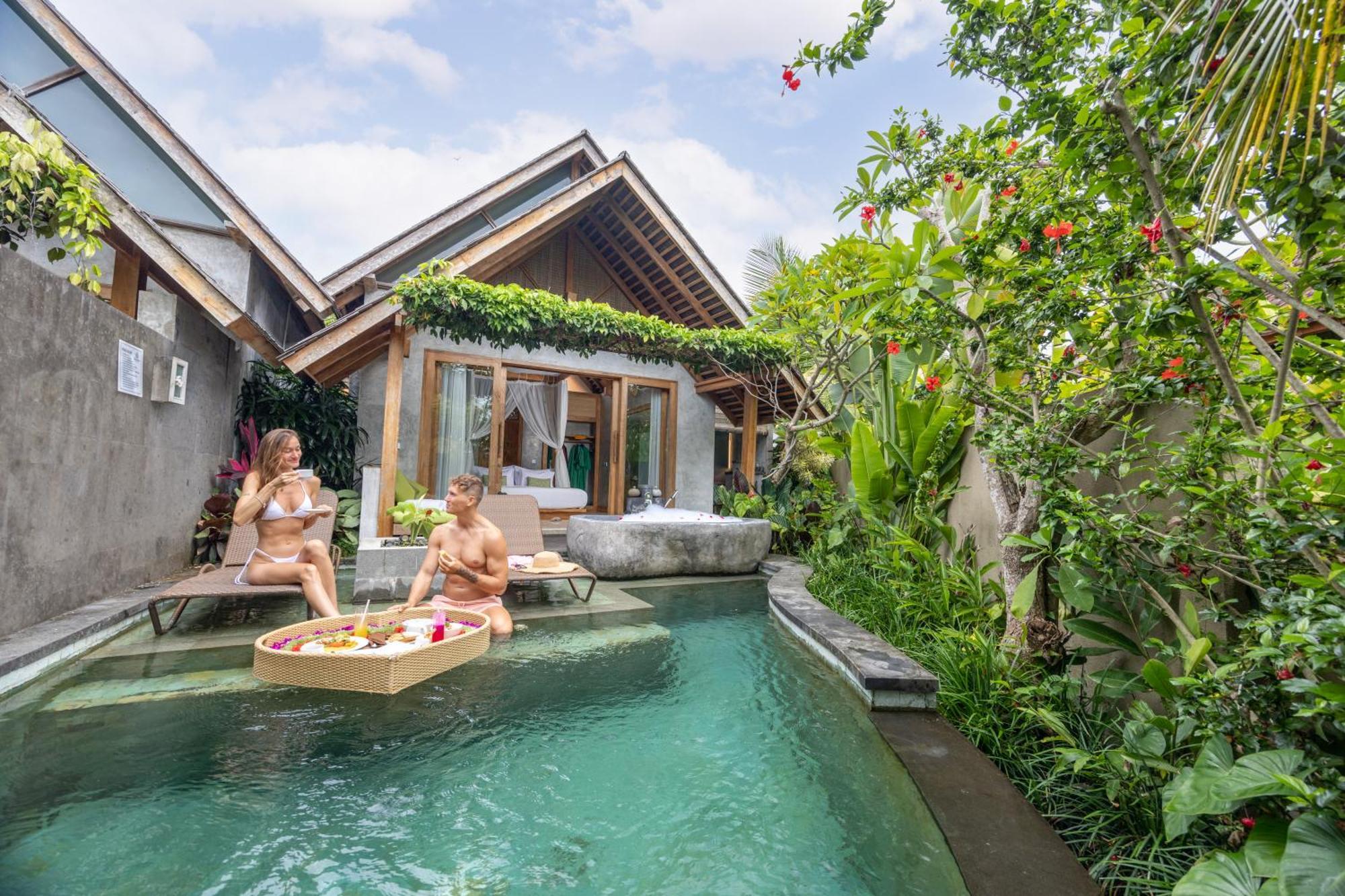 Wana Bucu Villas By Pramana Villas Ubud  Bagian luar foto